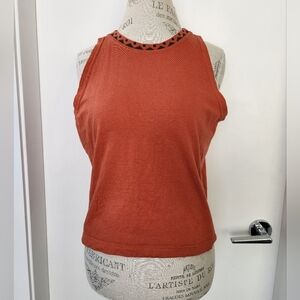 90s Mediteranean Crop Top